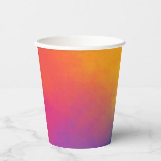 Malerei Gefärbte Krawatte Kunst und Handwerk Kleid Pappbecher (Vorderseite)