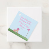 Malerei Golf Baby Girl Sweet Caddy Vielen Dank Geschenkanhänger (Beispiel)