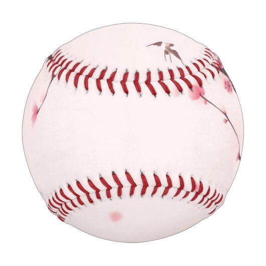Malerei im orientalischen Stil, Kirschblüte Baseball (Vorderseite)