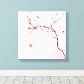 Malerei im orientalischen Stil, Kirschblüte Leinwanddruck (Insitu (Holzboden))