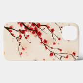 Malerei im orientalischen Stil, Pflaumenblüte im F Case-Mate iPhone Hülle (Rückseite (Horizontal))