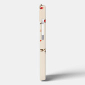 Malerei im orientalischen Stil, Pflaumenblüte im F Case-Mate iPhone Hülle (Rückseite / Links)