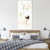 Malerei im orientalischen Stil, roter Kranich Leinwanddruck (Insitu (Schlafzimmer))