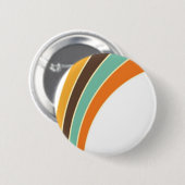 Malerei in den Retro Farben Button (Vorne & Hinten)