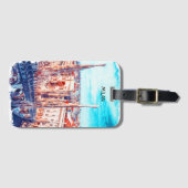 Malerei in Mailand Italien Gepäckanhänger (Vorderseite (Horizontal))