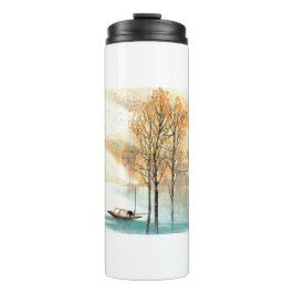 Malerei in Naturdörfern Thermosbecher