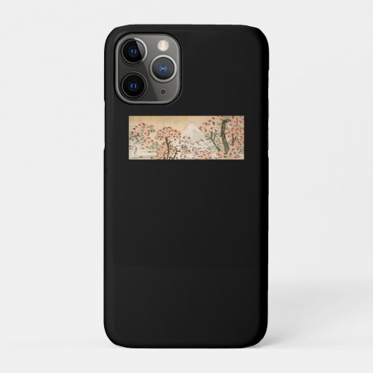 Malerei | Japanischer Kunstberg Cherry Blossom Case-Mate iPhone Hülle (Rückseite)