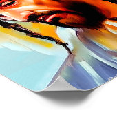 Malerei Jesu Christi Christliche Kunst Poster (Ecke)