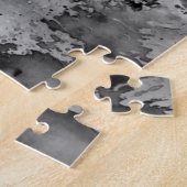 Malerei Jigsaw Puzzle Nature Lady - Schwarz-weiß (Seite)