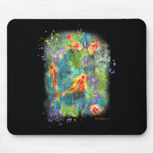 Malerei Koi Fisch Malerei Zen Japanisch erschütter Mousepad