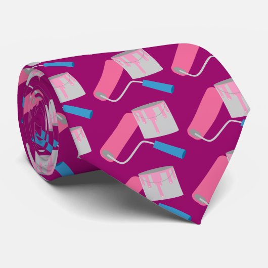 Malerei Krawatte (Gerollt)