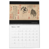 Malerei-kundenspezifischer Jahr-Kalender für Kalender (Feb 2027)