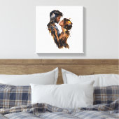Malerei Kunst Leinwanddruck (Insitu (Schlafzimmer))