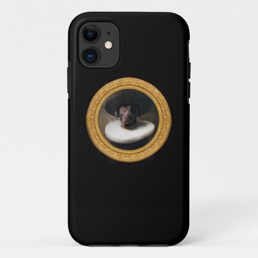 Malerei | Labrador Retriever Renaissance Painting Case-Mate iPhone Hülle (Rückseite)