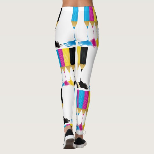 Malerei Leggings (Rückseite)