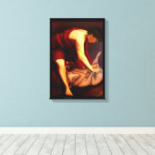 Malerei Leinwand opfern (Insitu (Holzboden))