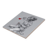 Malerei-Liebe Fliese (Seite)