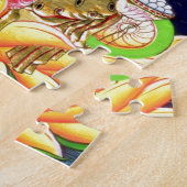 MALEREI LOTUSS GANESHA TANJORE PUZZLE (Seite)
