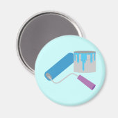 Malerei Magnet (Vorderseite/Rückseite)