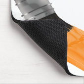 Malerei Maler Service Company Brush Orange Mousepad (Ecke)
