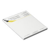 Malerei Maler Service Company Pinselgelb Notizblock (angewinkelt)