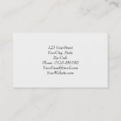 Malerei Maler Service Company Pinselgelb Visitenkarte (Rückseite)