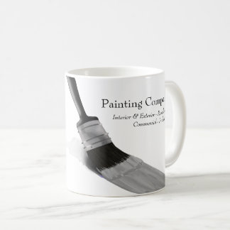 Malerei Maler Service Company Pinselgrau Kaffeetasse