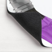 Malerei Maler Service Company Pinselstrich Lila Mousepad (Ecke)