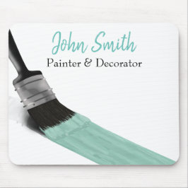 Malerei Maler Service Unternehmen Pinsel Pastell M Mousepad