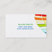 Malerei, Malerei, Bauwesen, Design Visitenkarte (Rückseite)