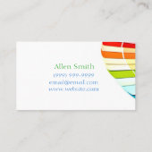 Malerei, Malerei, Bauwesen, Design Visitenkarte (Rückseite)