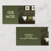 Malerei, Malerei , Bauwesen , Visitenkarte (Vorne/Hinten)