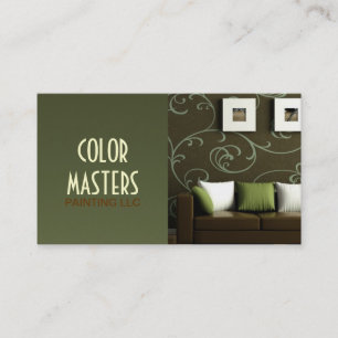 Malerei, Malerei , Bauwesen , Visitenkarte