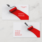 Malerei, Malerei, Kunst, Bauwesen, Farben Visitenkarte (Vorne/Hinten)