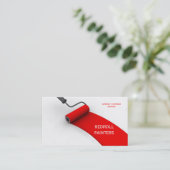 Malerei, Malerei, Kunst, Bauwesen, Farben Visitenkarte (Stehend Vorderseite)