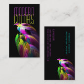 Malerei, Malerei, Kunst, Bauwesen, Farben Visitenkarte (Vorne/Hinten)