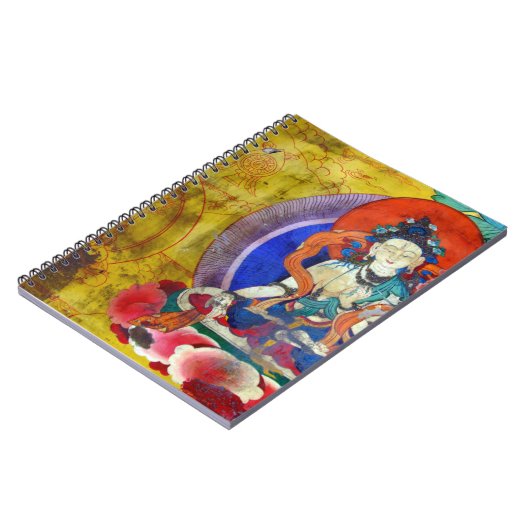 Malerei mit Buddha-Notebook Notizblock (Linke Seite)
