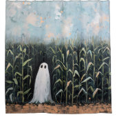 Malerei mit Feldölfelsenmasten aus Ghost Duschvorhang (Vorderseite)