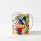 Malerei mit grünem Zentrum von Wassily Kandinsky C Kaffeetasse (VorderseiteRechts)