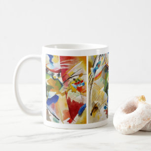 Malerei mit grüner Mitte 1913, Wassily Kandinsky Kaffeetasse