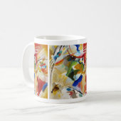 Malerei mit grüner Mitte 1913, Wassily Kandinsky Kaffeetasse (Vorderseite Links)