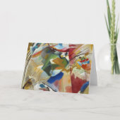 Malerei mit grüner Mitte | Kandinsky Karte (Vorderseite)