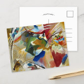 Malerei mit grüner Mitte | Kandinsky Postkarte