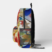 Malerei mit grüner Mitte von Wassily Kandinsky Bedruckter Rucksack (Rechts)