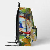 Malerei mit grüner Mitte von Wassily Kandinsky Bedruckter Rucksack (Links)
