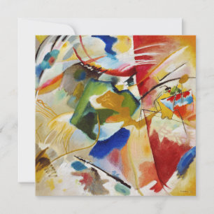Malerei mit grüner Mitte von Wassily Kandinsky Einladung