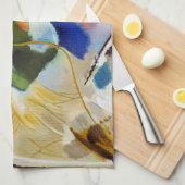 Malerei mit grüner Mitte von Wassily Kandinsky Geschirrtuch (Viertel Falte)