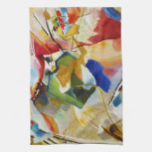 Malerei mit grüner Mitte von Wassily Kandinsky Geschirrtuch (Vertikal)