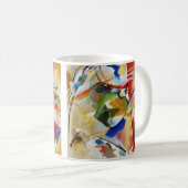 Malerei mit grüner Mitte von Wassily Kandinsky Kaffeetasse (VorderseiteRechts)