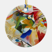 Malerei mit grüner Mitte von Wassily Kandinsky Keramik Ornament (Vorne)